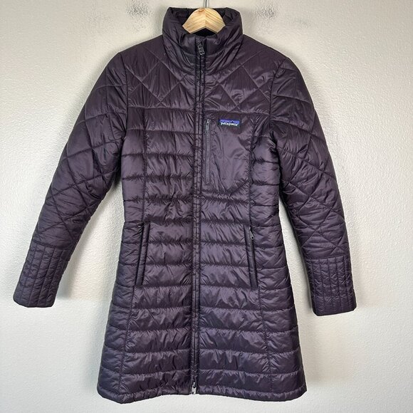 Patagonia Women’s Radalie Insulated Parka Jacket Outerwear Hyssop Purple XS - Picture 3 of 4